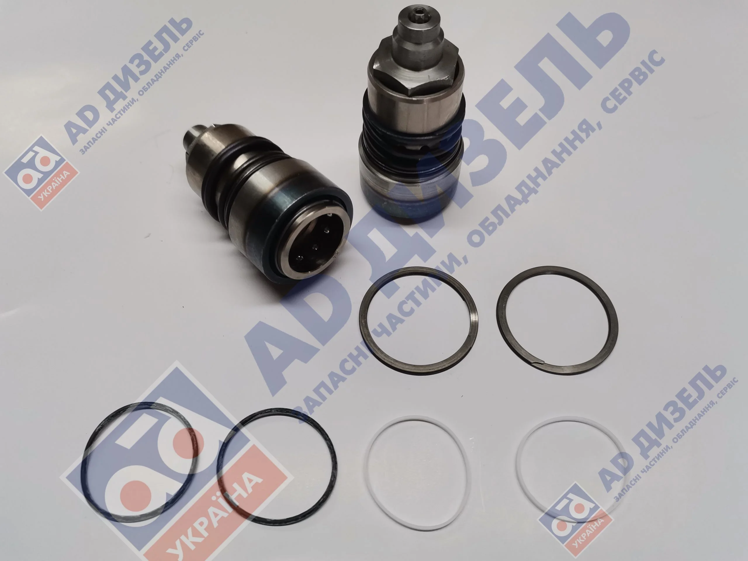 Муфты гидравлические (к-кт из 2 шт. и уплотняющих колец) 3903972M91, 0011370400, 9710-044-KIT